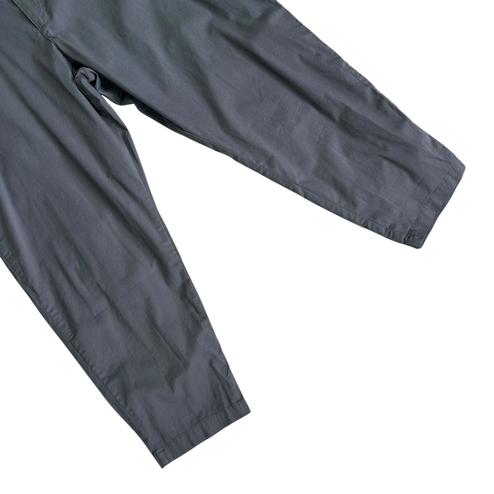 NWT PACT Chino Pants Stretch Organic Cotton Tapered Ankle Women XXL Gray Minimal - Picture 3 of 10